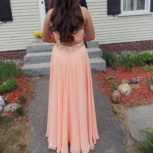 My FAVORITE strapless prom dress